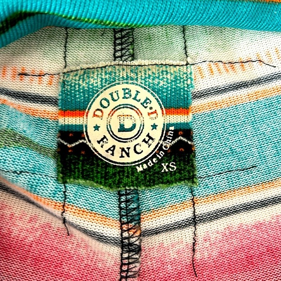 Double D Ranch Sausalito Serape Palazzo Pant xsmall Colorful multicolor Flare - Picture 4 of 8